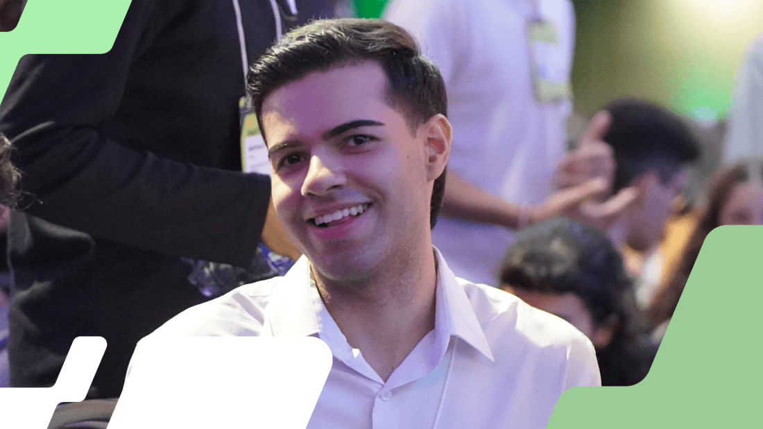 Imagem referente à notícia: Ele “deu match” com a Pravaler antes da Conferência de Carreira — e acabou contratado